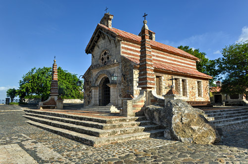 St. Stanislaus Church in Altos de Chavon Village