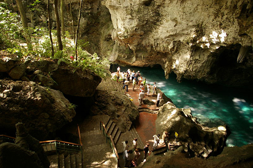 Cave Mirador in Del Este Park in Santo Domingo Este