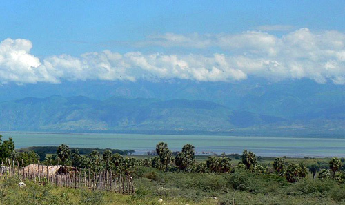 Lake Enriquillo, largest lake in the Dominican Republic