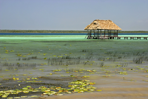 Bacalar Lagoon, Quintana Roo, Mexico