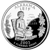 Alabama Quarter - State Quarter of Alabama