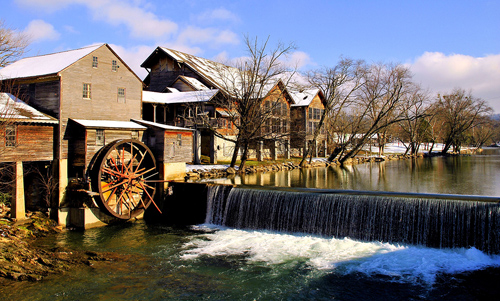 Old Mill in Pigeon Forge, Tennessee