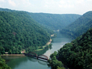 West Virginia River Valley Bridge